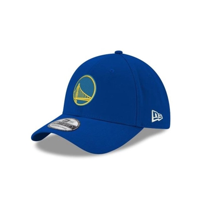 Blue Golden State Warriors Hat - New Era NBA OTC 39THIRTY Stretch Fit Caps USA9520314